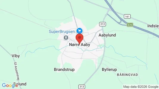 Lejligheder til leje i Nørre Aaby - Foto fra Google Street View