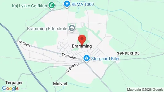 Lejligheder til salg i Bramming - Foto fra Google Street View