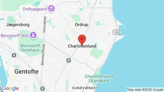 Lejligheder til salg i Charlottenlund - Foto fra Google Street View