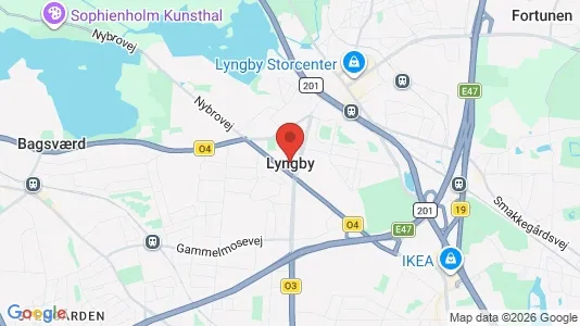 Lejligheder til salg i Kongens Lyngby - Foto fra Google Street View