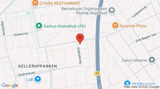 Lejligheder til leje i Brabrand - Foto fra Google Street View