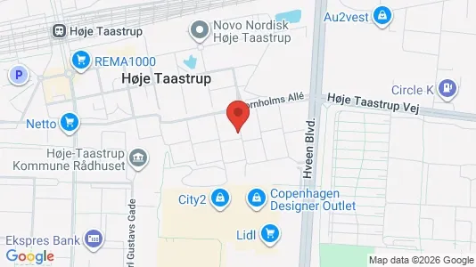 Lejligheder til leje i Taastrup - Foto fra Google Street View
