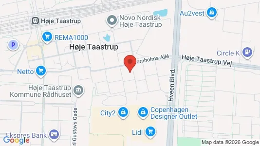 Lejligheder til leje i Taastrup - Foto fra Google Street View