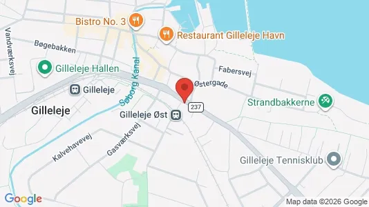 Lejligheder til salg i Gilleleje - Foto fra Google Street View