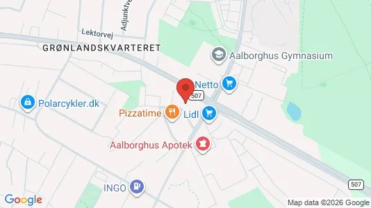 Lejligheder til leje i Aalborg SØ - Foto fra Google Street View