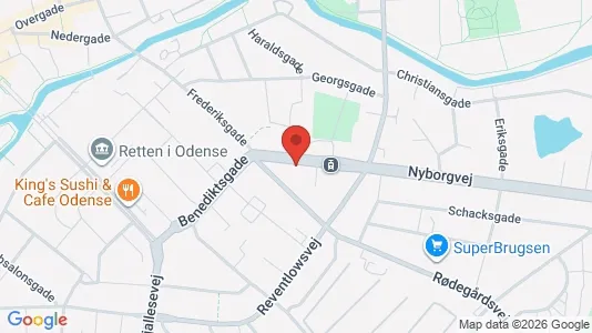 Lejligheder til leje i Odense C - Foto fra Google Street View