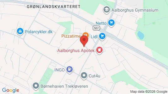 Lejligheder til leje i Aalborg SØ - Foto fra Google Street View
