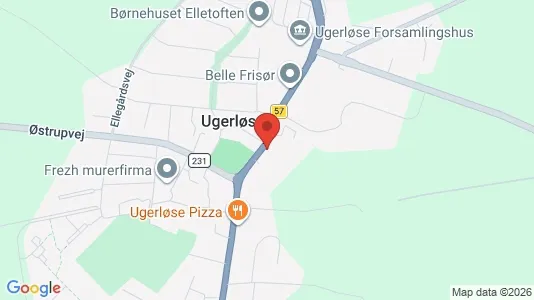 Lejligheder til salg i Ugerløse - Foto fra Google Street View