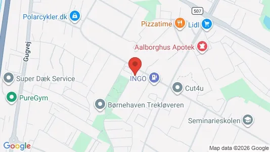 Lejligheder til leje i Aalborg SØ - Foto fra Google Street View