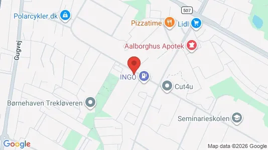 Lejligheder til leje i Aalborg SØ - Foto fra Google Street View