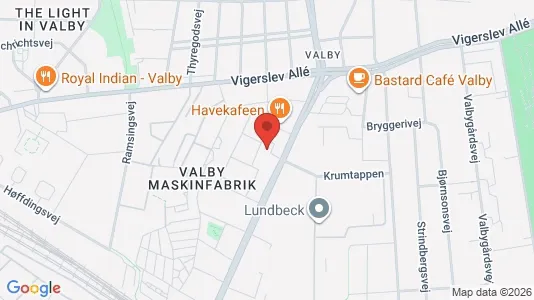 Lejligheder til leje i Valby - Foto fra Google Street View