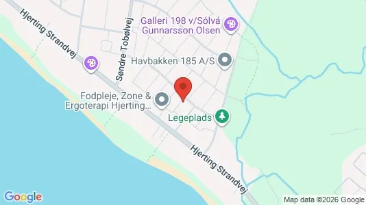 Lejligheder til leje i Esbjerg V - kort over placeringen