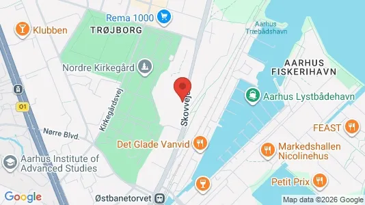 Lejligheder til salg i Århus C - Foto fra Google Street View