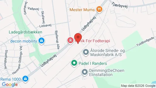 Lejligheder til leje i Randers NØ - Foto fra Google Street View