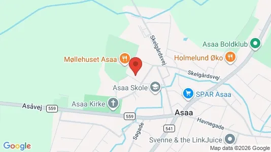 Lejligheder til salg i Asaa - Foto fra Google Street View