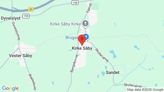 Lejligheder til salg i Kirke Såby - Foto fra Google Street View