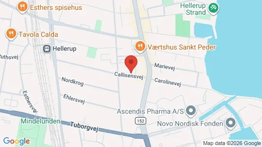 Lejligheder til salg i Hellerup - Foto fra Google Street View