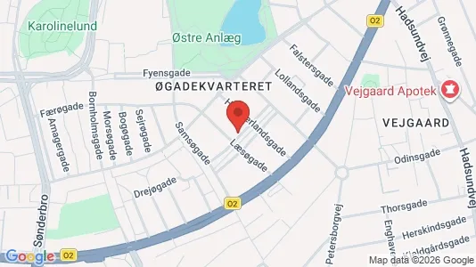 Lejligheder til leje i Aalborg Centrum - Foto fra Google Street View