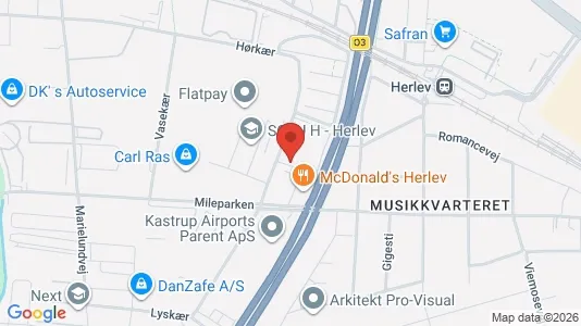 Lejligheder til leje i Herlev - Foto fra Google Street View