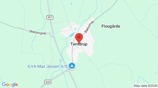Lejligheder til leje i Terndrup - Foto fra Google Street View