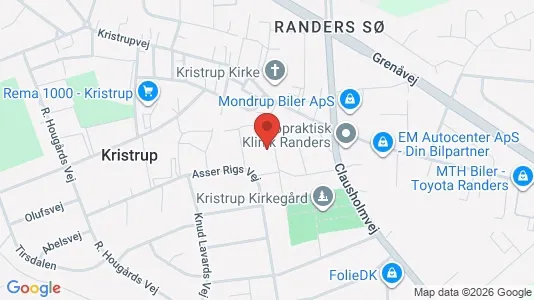 Lejligheder til salg i Randers SØ - Foto fra Google Street View