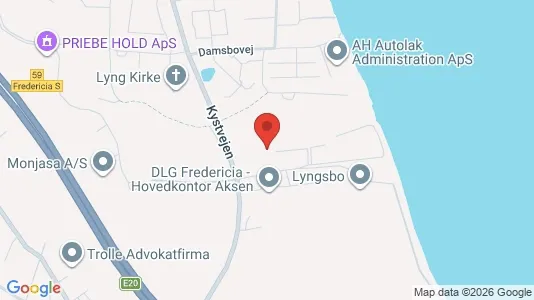 Lejligheder til leje i Fredericia - Foto fra Google Street View