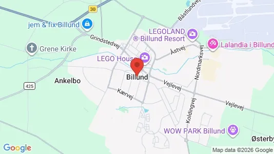 Lejligheder til leje i Billund - Foto fra Google Street View