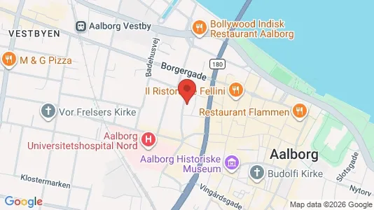 Lejligheder til leje i Aalborg Centrum - Foto fra Google Street View