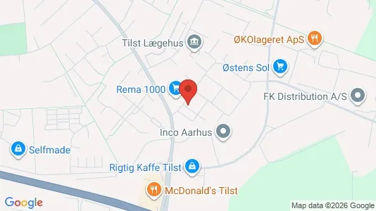 Lejligheder til leje i Tilst - Foto fra Google Street View