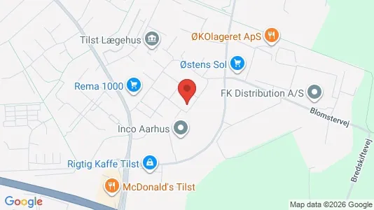Lejligheder til leje i Tilst - Foto fra Google Street View