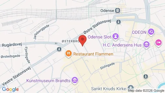 Lejligheder til leje i Odense C - Foto fra Google Street View