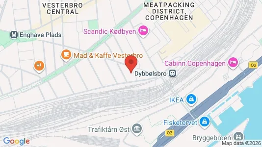 Lejligheder til salg i Vesterbro - Foto fra Google Street View