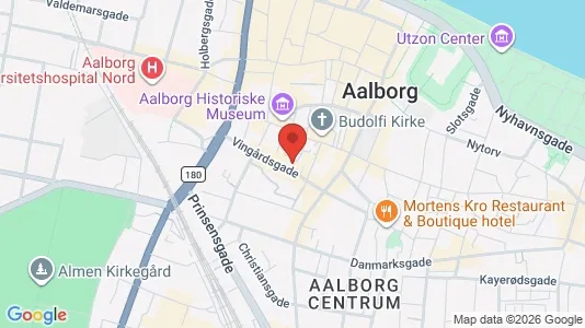 Lejligheder til leje i Aalborg Centrum - Foto fra Google Street View