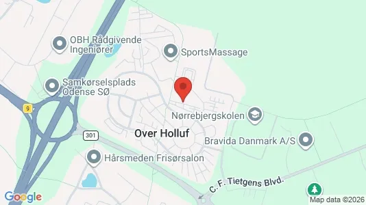 Lejligheder til leje i Odense SØ - Foto fra Google Street View