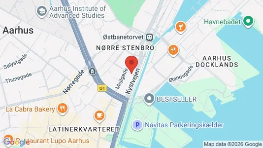 Lejligheder til salg i Århus C - Foto fra Google Street View