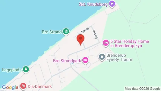 Lejligheder til leje i Brenderup Fyn - kort over placeringen