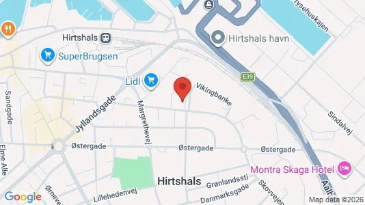 Lejligheder til leje i Hirtshals - Foto fra Google Street View