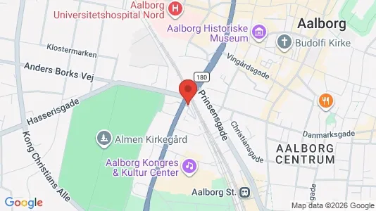 Lejligheder til leje i Aalborg Centrum - Foto fra Google Street View