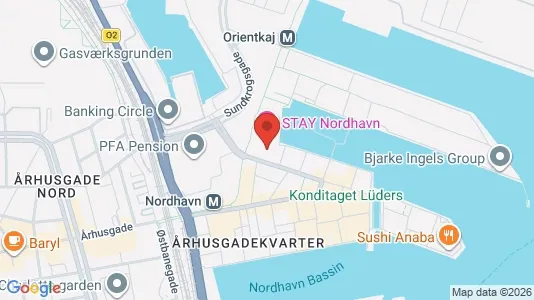 Lejligheder til leje i Nordhavn - Foto fra Google Street View