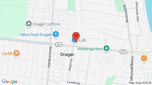Lejligheder til salg i Dragør - Foto fra Google Street View