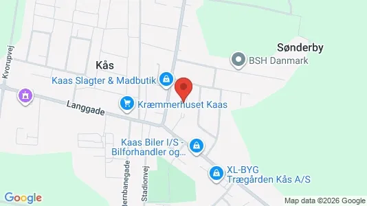 Lejligheder til salg i Pandrup - Foto fra Google Street View