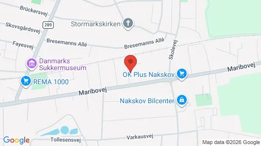 Lejligheder til salg i Nakskov - Foto fra Google Street View
