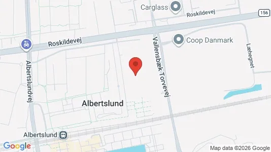 Lejligheder til leje i Albertslund - Foto fra Google Street View