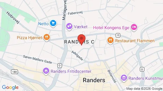 Lejligheder til salg i Randers C - Foto fra Google Street View