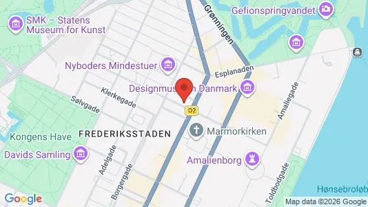 Lejligheder til salg i København K - Foto fra Google Street View