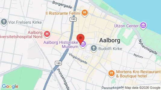 Lejligheder til leje i Aalborg Centrum - kort over placeringen
