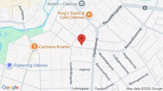 Lejligheder til salg i Odense C - Foto fra Google Street View