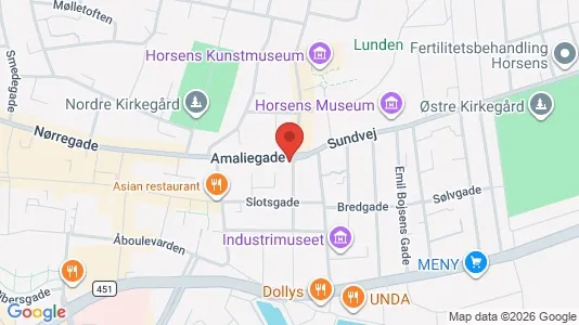 Lejligheder til leje i Horsens - Foto fra Google Street View
