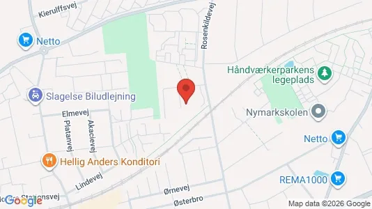 Lejligheder til leje i Slagelse - Foto fra Google Street View