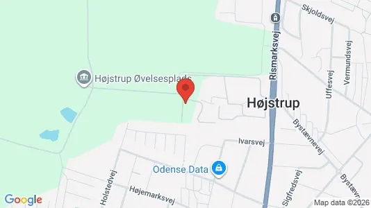 Lejligheder til leje i Odense V - kort over placeringen